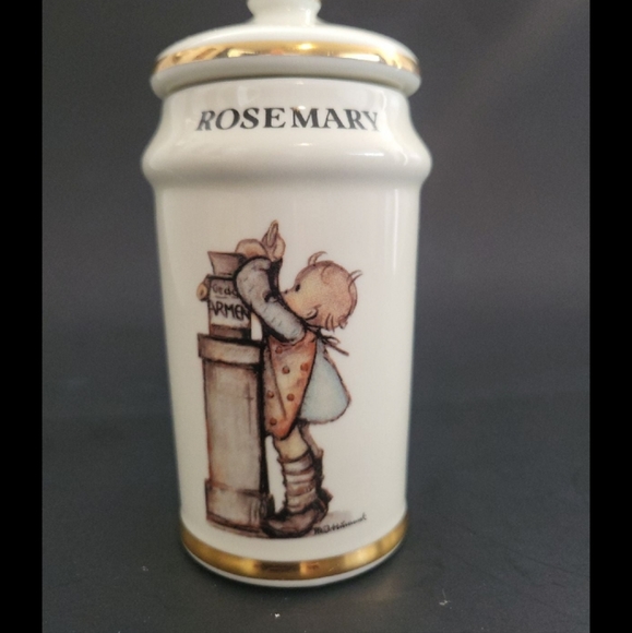 M.J. Hummel 1987 Cham, Switzerland Spice Jars (8). Made in Japan. - Picture 9 of 12